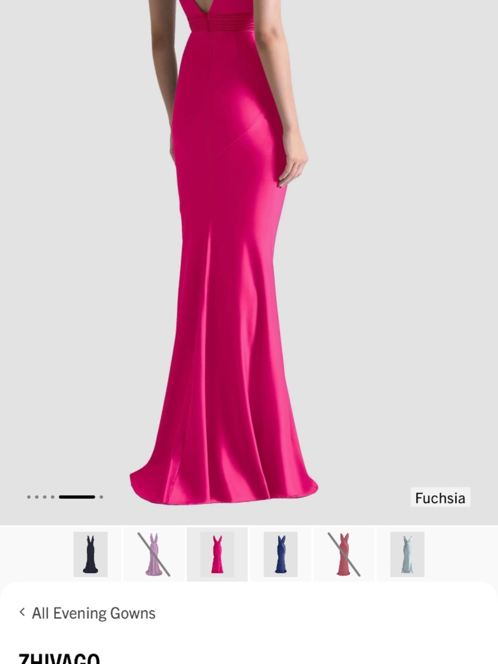 Zhivago evening gown
